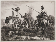 KG 01590
<br/>
Veldsmid met kosakken
<br/>
<em>Klein, Johann Adam (1792-1875)</em>